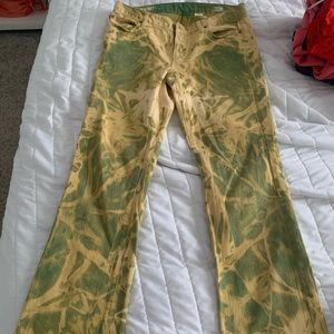 Green Tye Dye pants